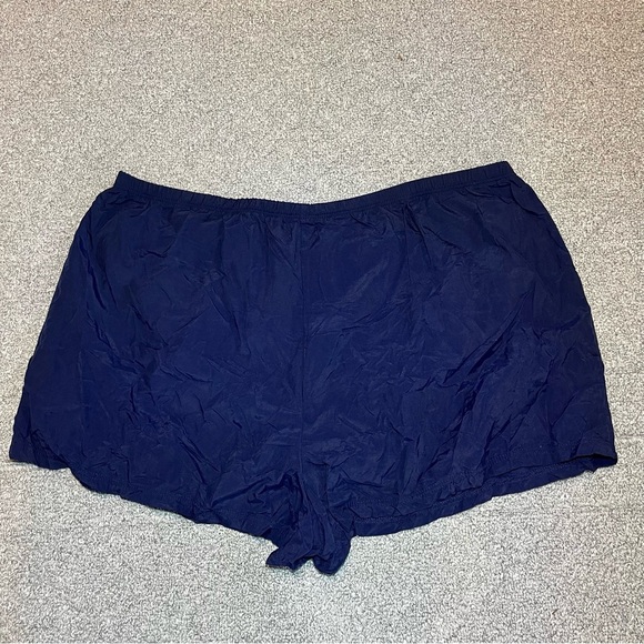 Vintage Lands End Swimsuit Shorts Bottoms Womens Plus Size 26W Blue Lined - Picture 7 of 7